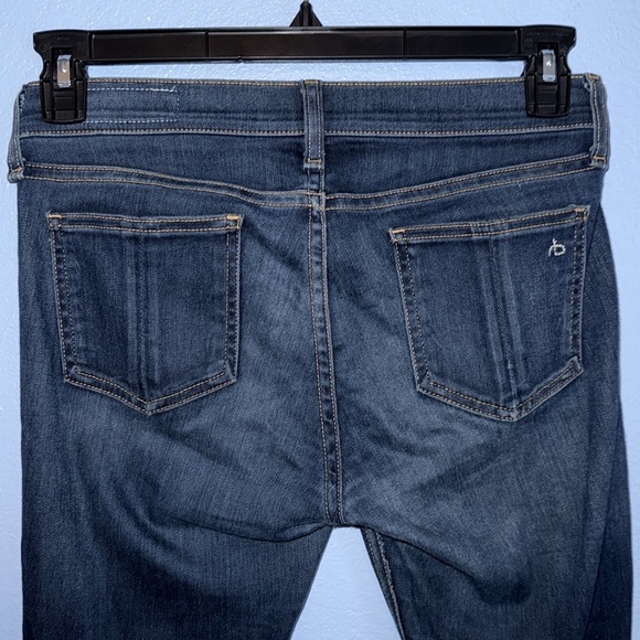 Rag & Bone Womens Dark Wash Skinny Jeans Bedford Size 27. B3 - Picture 6 of 7